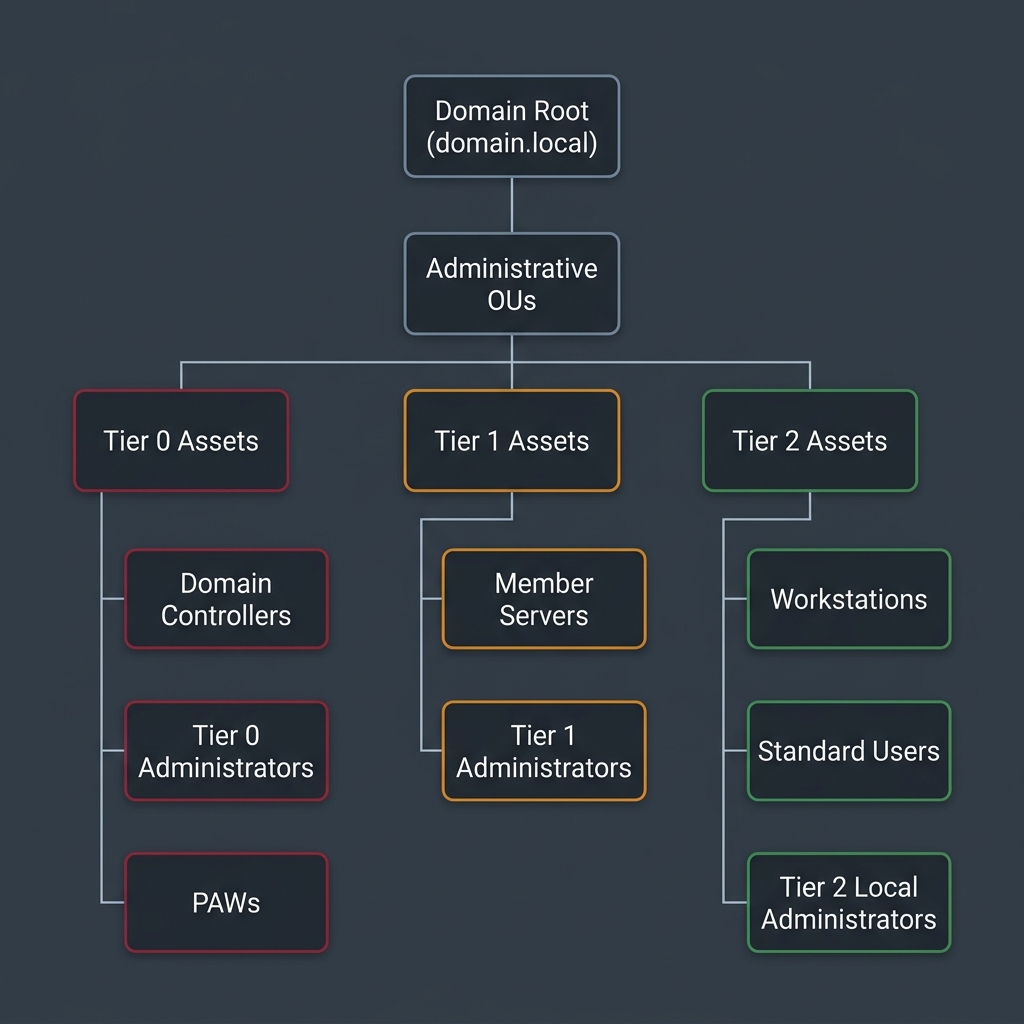 Active Directory Organizational Unit Hierarchy