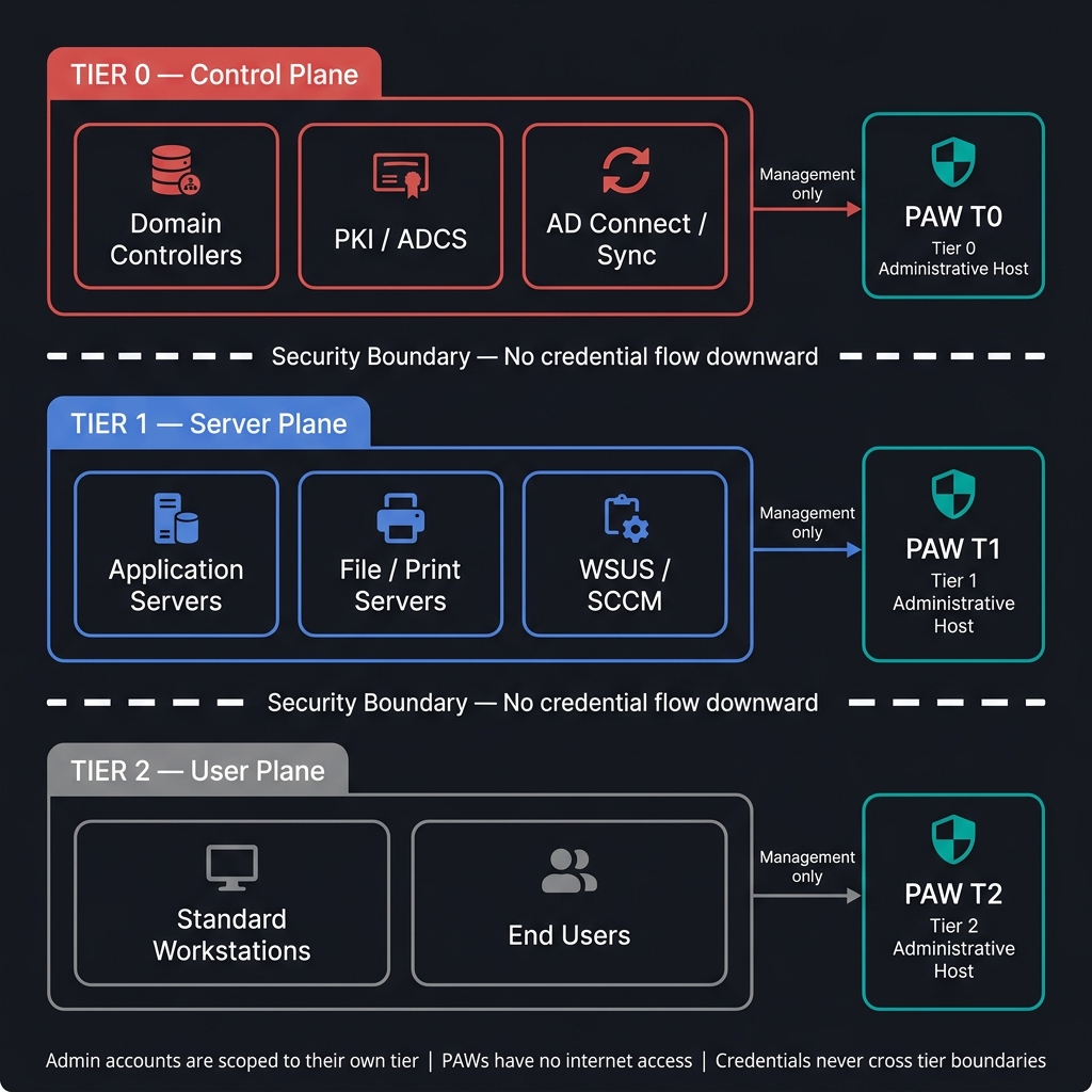 Active Directory Administrative Tiering Model